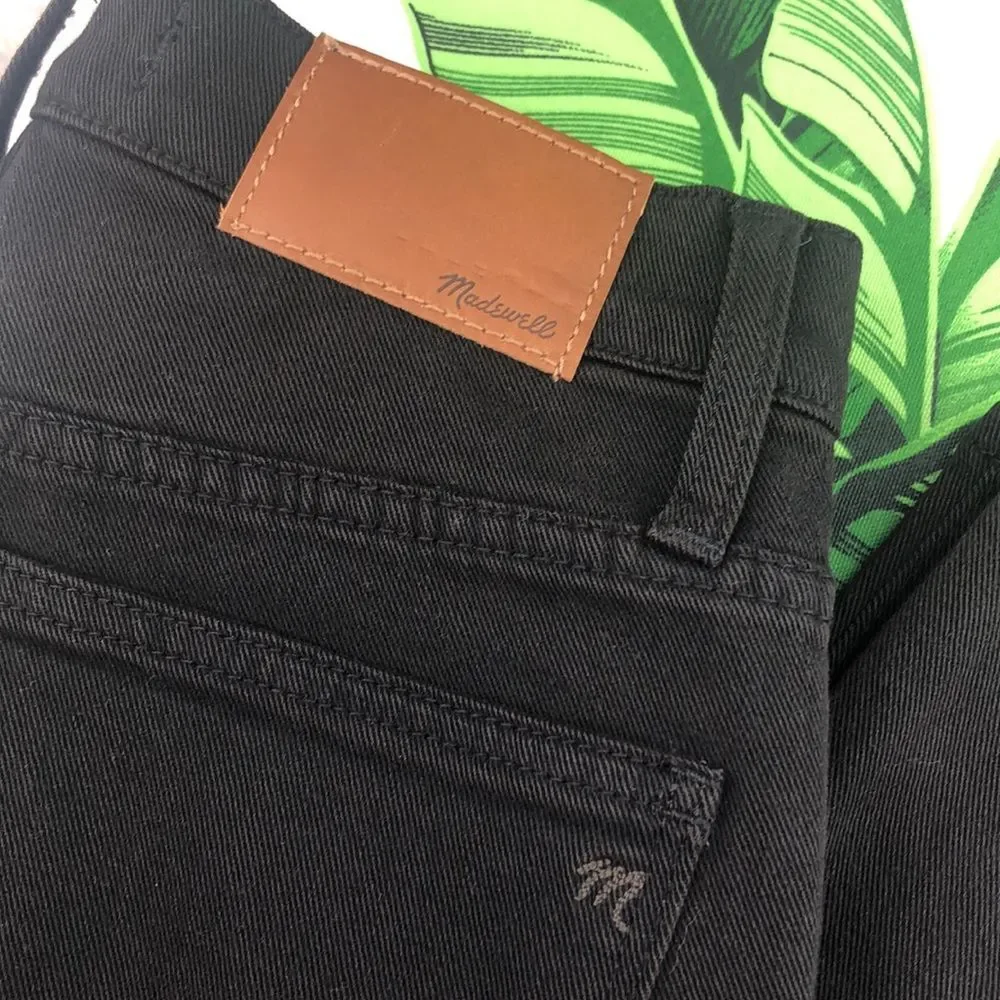 Madewell Women’s High Rise Black Skinny Jeans 24 NWT